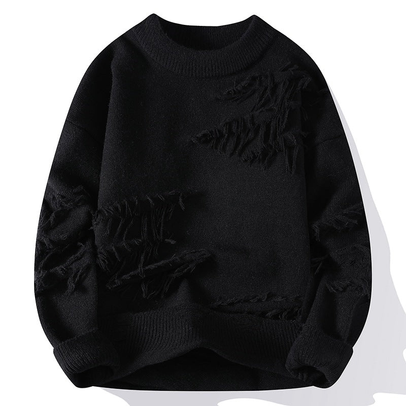 Hype Distressed Sweater –